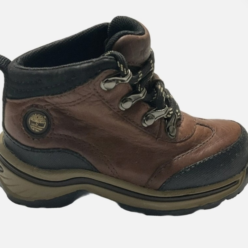 Timberland Kids Brown and Black Boots